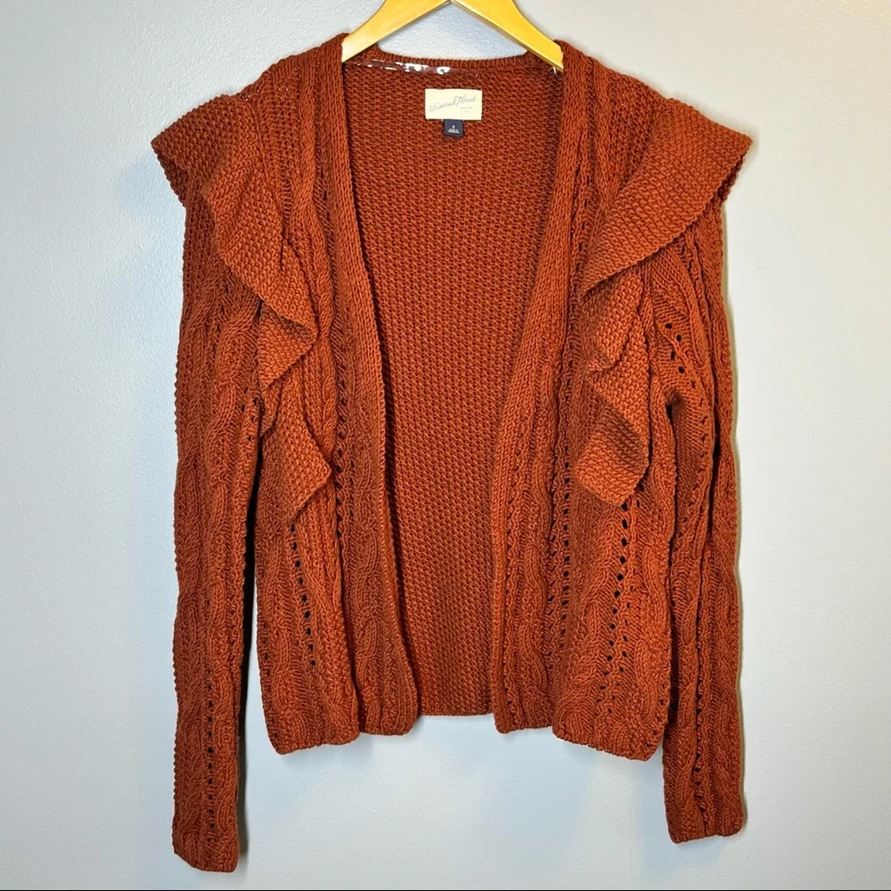 Universal Thread Ruffle Cardigan - Picture 5 of 12